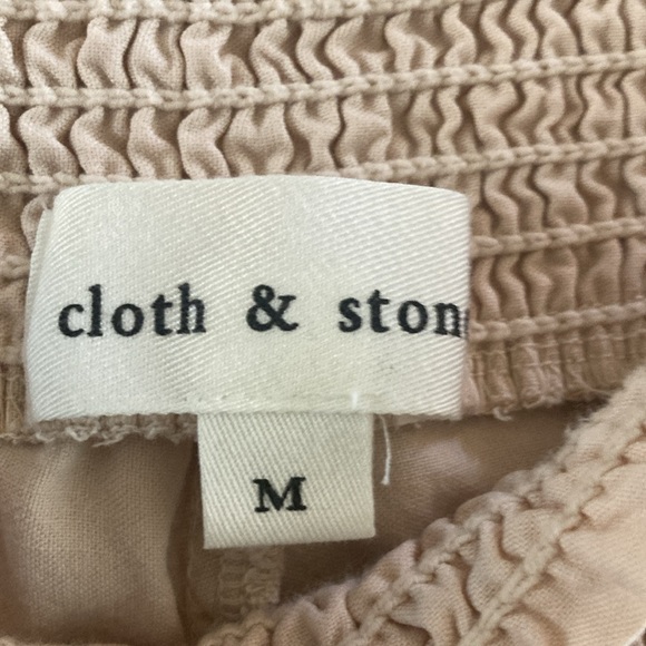 Smocked Waist Wide Leg Pull-On Pants, Medium - Picture 5 of 8